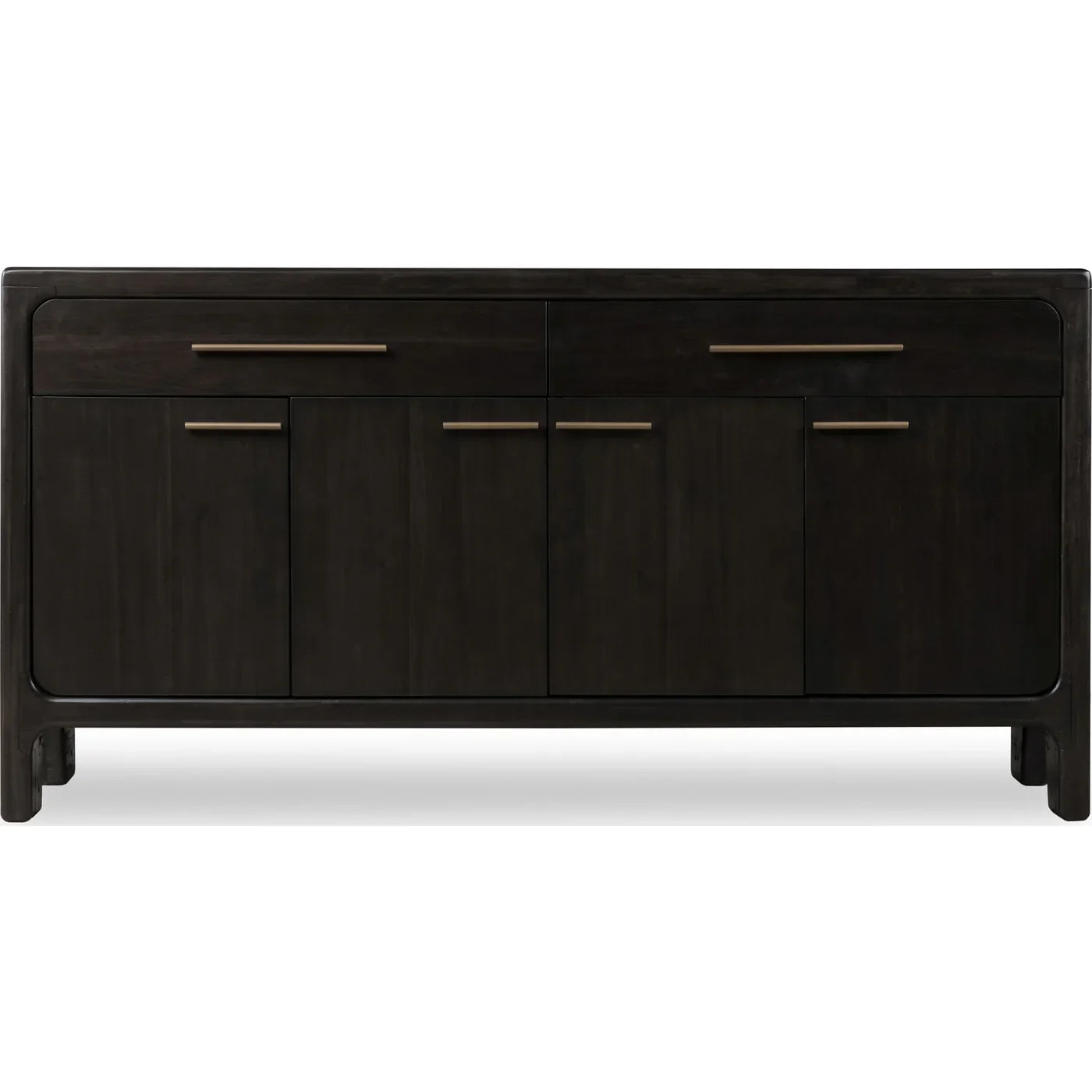 Modus Furniture - Zamba Four Door Two Drawer Acacia Wood Sideboard in Jaguar