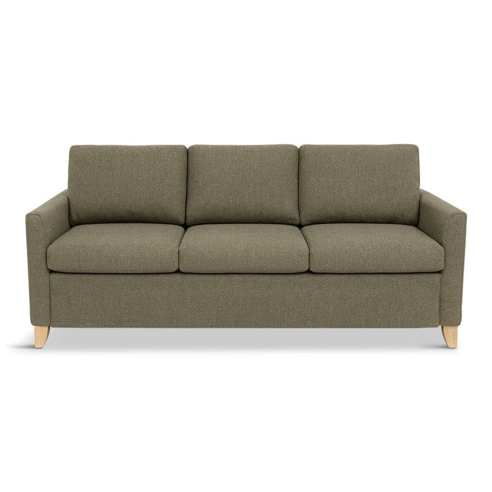 American Leather Harris Silver Sleeper - Contempo Furniture