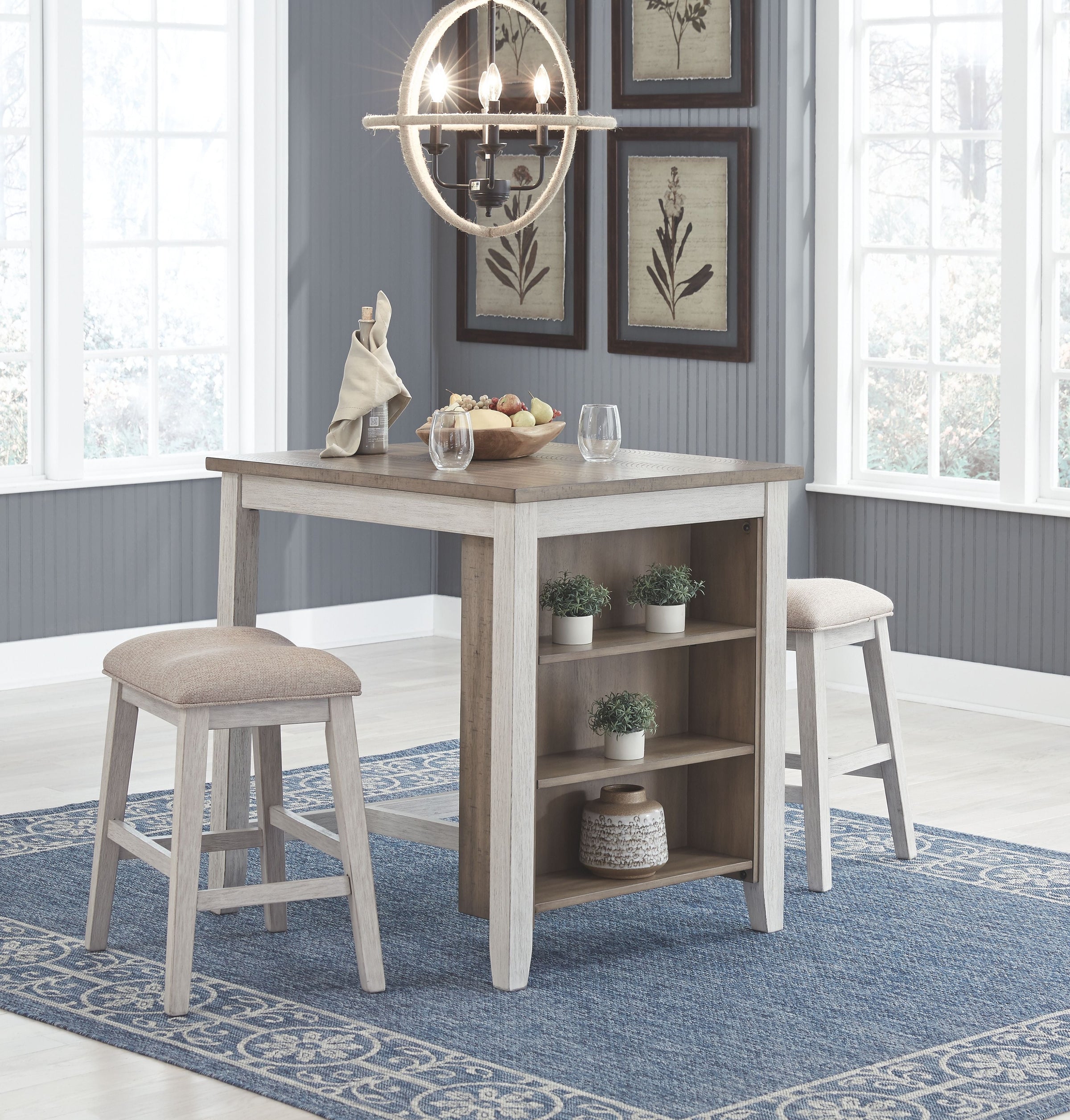 3-Piece Dining Room Sets | Small Space Dining Furniture | Contempo Furniture San Jose