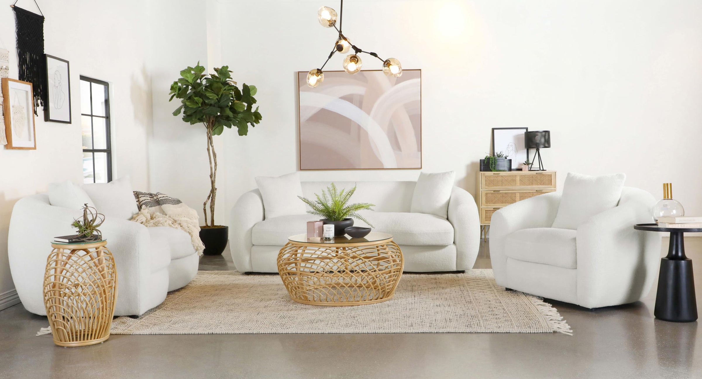 Coaster Living Room Furniture - Contempo Furniture