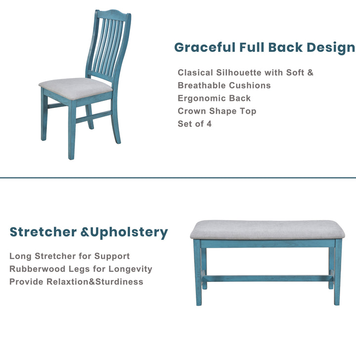 compact-6-piece-dining-set-with-4-chairs-bench-storage-drawer-walnut-buttermilk