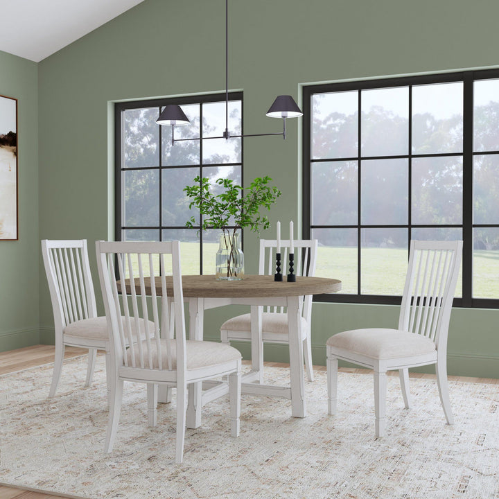 Melody Round Dining Table White
