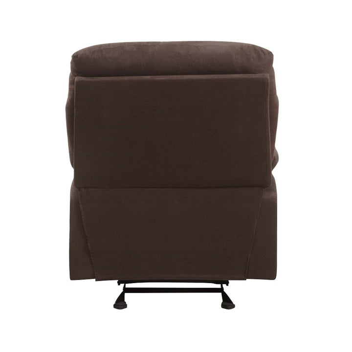 Arcadia Motion Recliner in Chocolate Microfiber