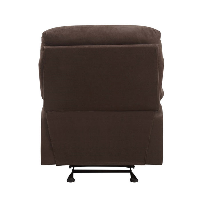 Arcadia Motion Glider Recliner - Chocolate Microfiber