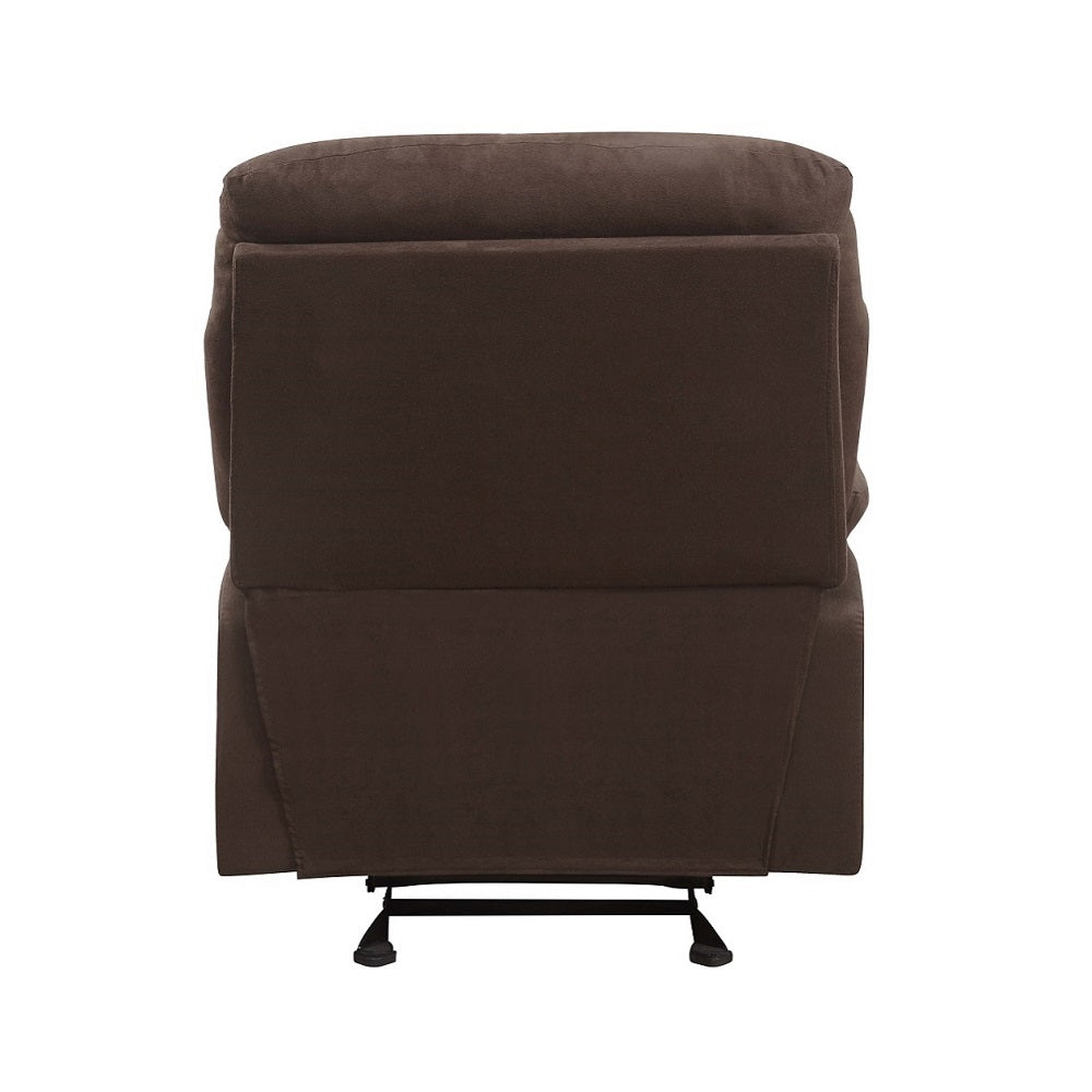 Arcadia Motion Glider Recliner - Chocolate Microfiber