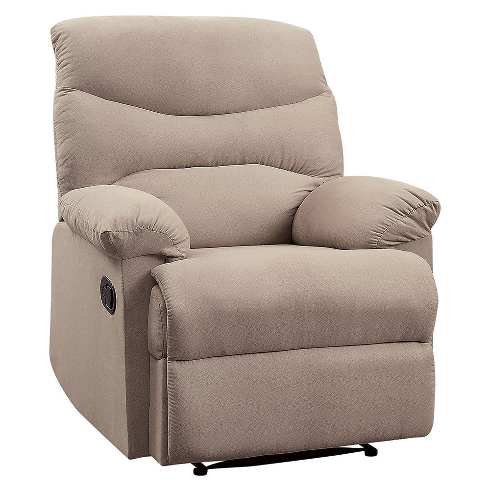 Arcadia Motion Recliner - Beige Woven Fabric