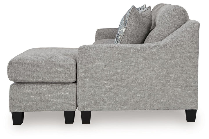Keenelynn - Sofa Chaise - Nickel