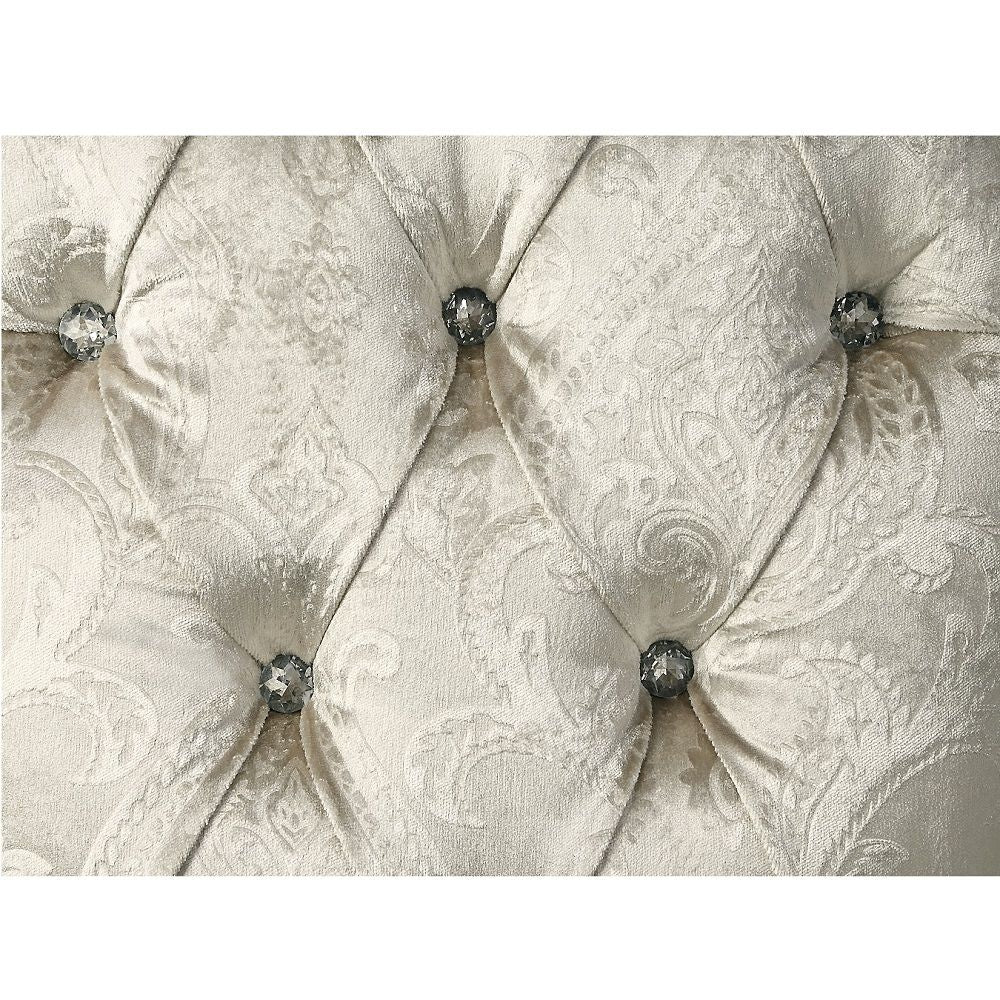 Desiderius - Arm Chair Set of 2) - Antique Gold & Hand-Painted Brown