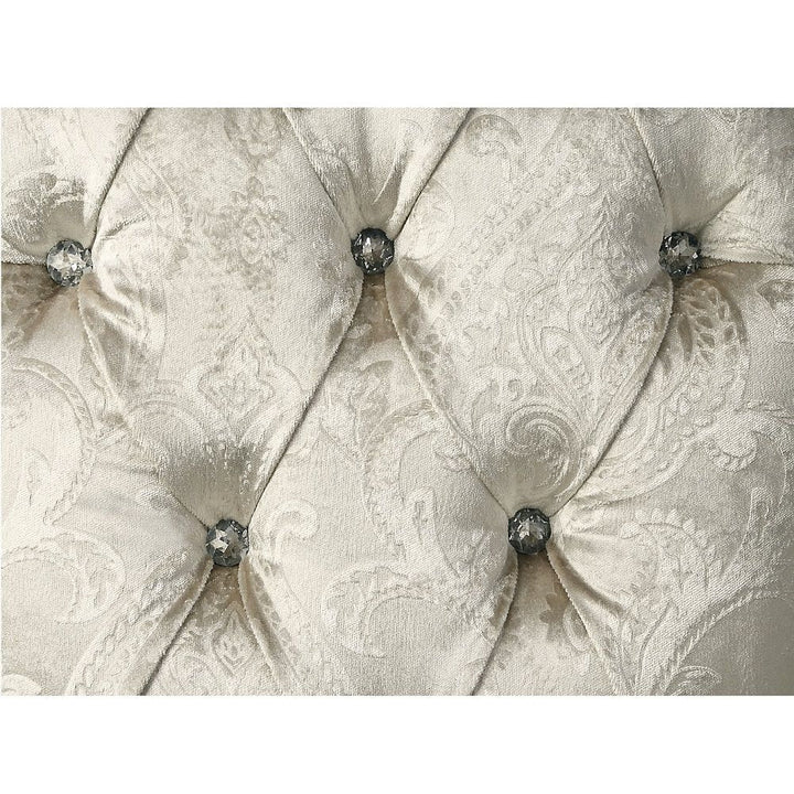 Desiderius - Arm Chair Set of 2) - Antique Gold & Hand-Painted Brown