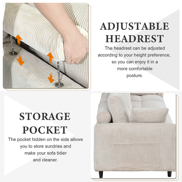 modern-corduroy-convertible-sectional-sofa-with-pillow-w2121s00007