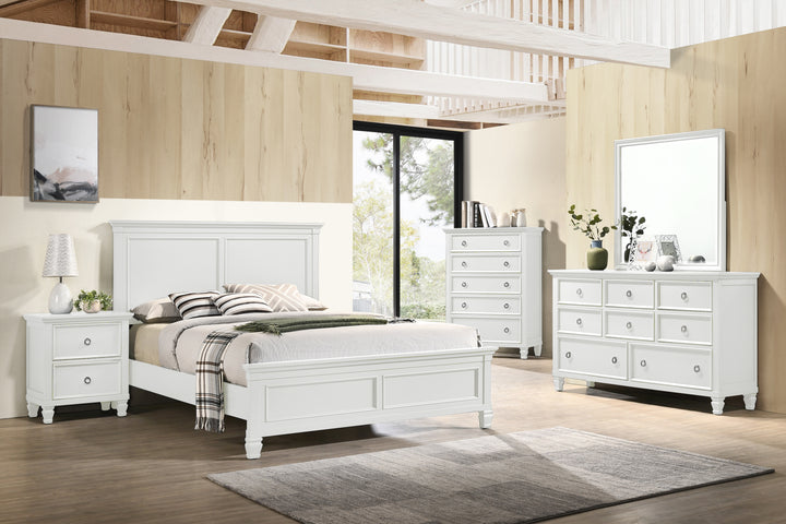 Tamarack Mirror -  White