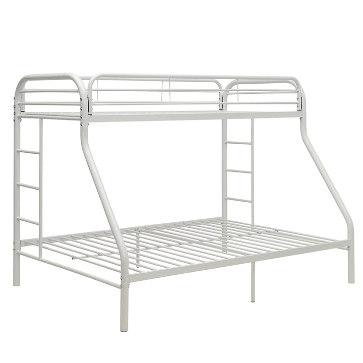 Tritan Twin XL/Queen Bunk Bed in White