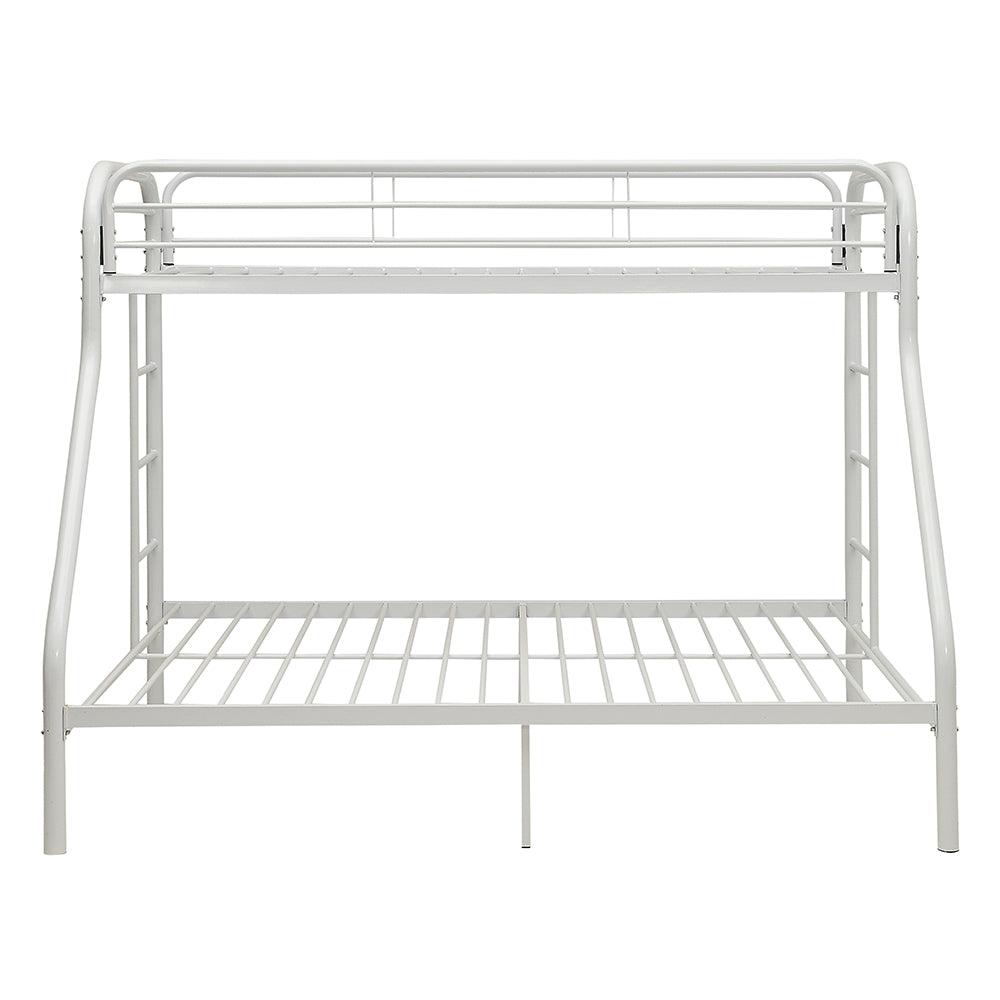 Tritan Twin XL/Queen Bunk Bed in White