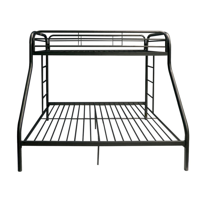 Tritan Twin/Full Bunk Bed in Black