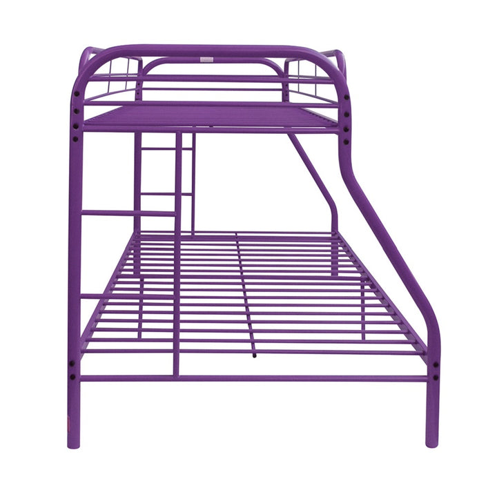 Tritan Twin/Full Bunk Bed in Purple
