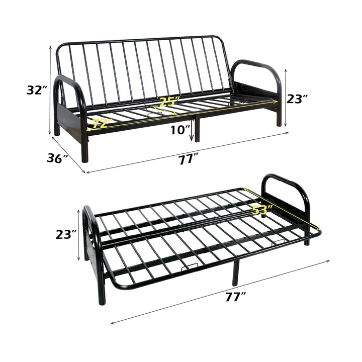 Alfonso Adjustable Sofa Frame - Black