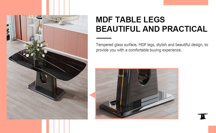 modern-dining-table-with-imitation-marble-craft-glass-top