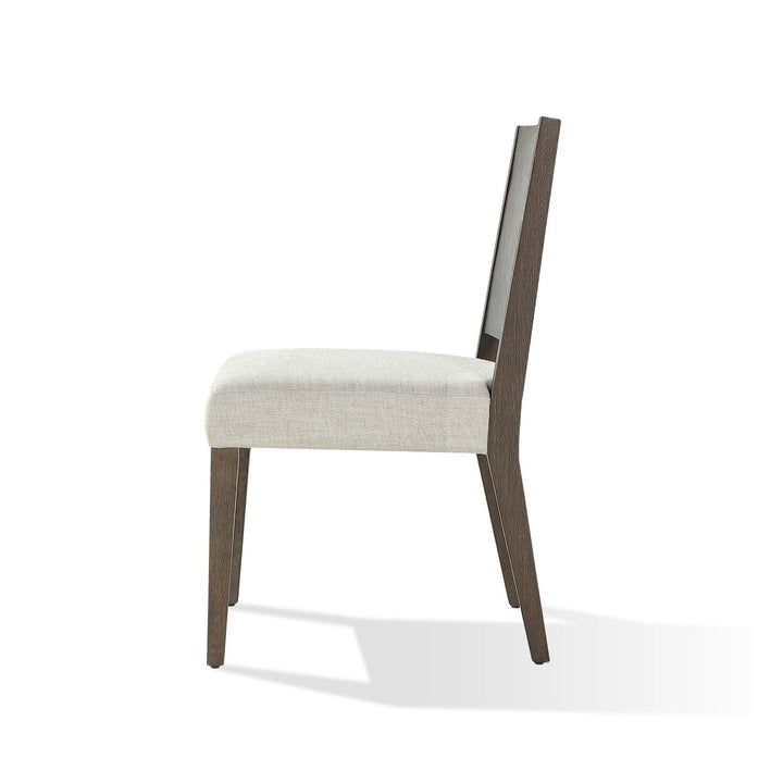 Modus Furniture Fqbm63 Oakland Wood Side Chair In Brunette