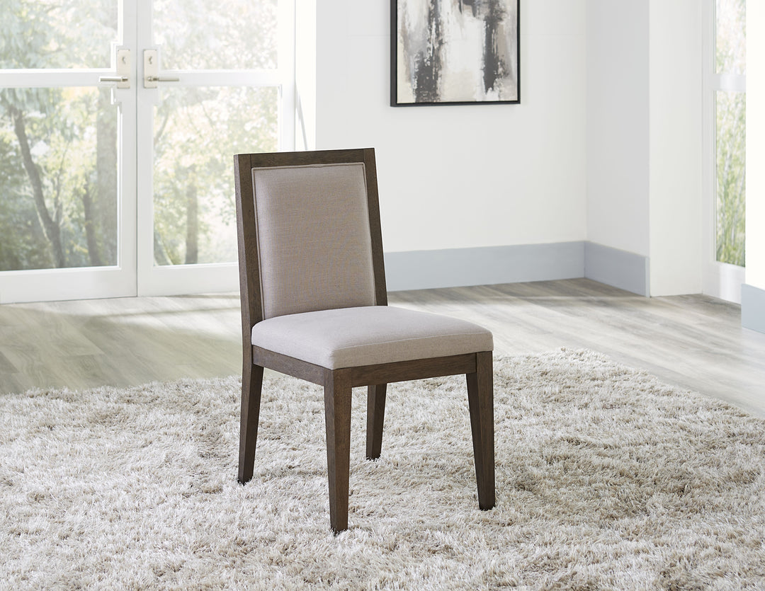 Modus Furniture Fpbl63 Modesto Wood Framed Side Chair In French Roast