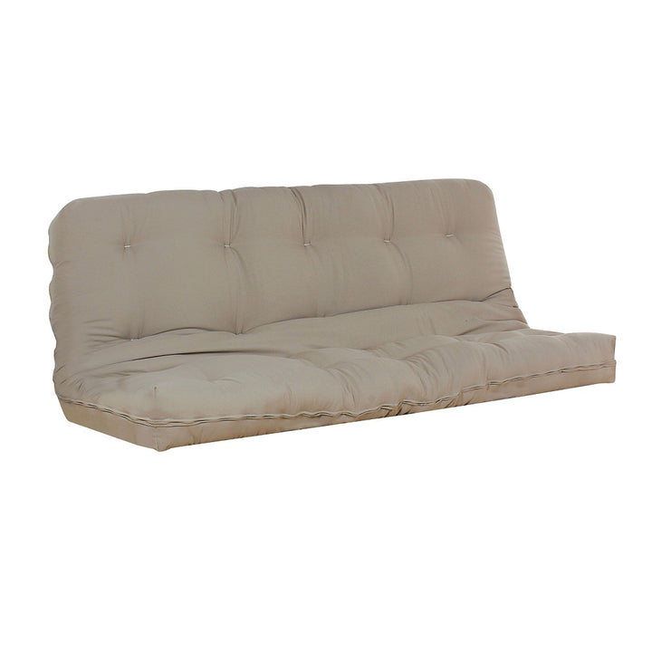 Nabila Full Futon Mattress (8"H) in Khaki