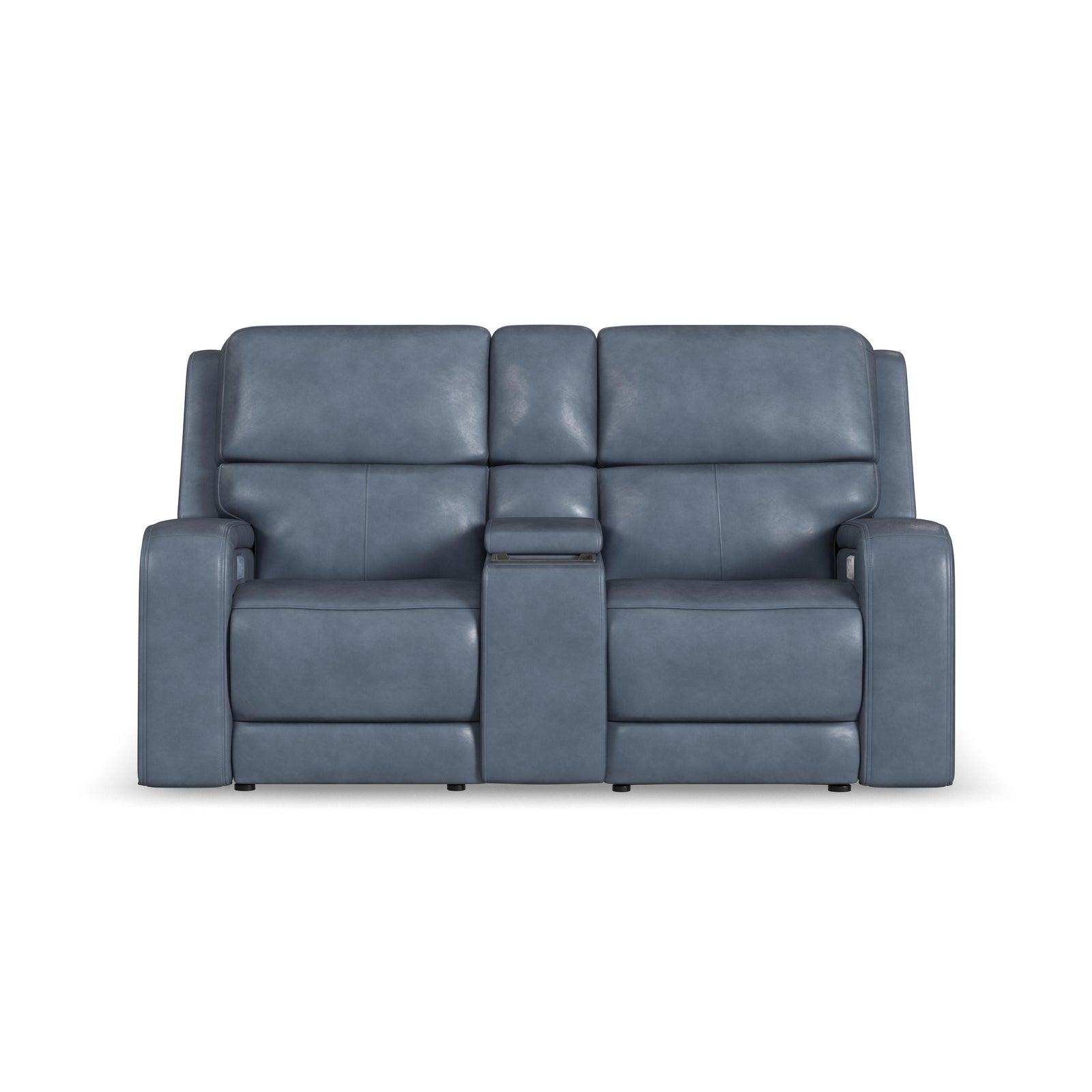 Oasis  Power Reclining Loveseat With Console, Power Headrests, Lumbar, Heat & Massage  Storm