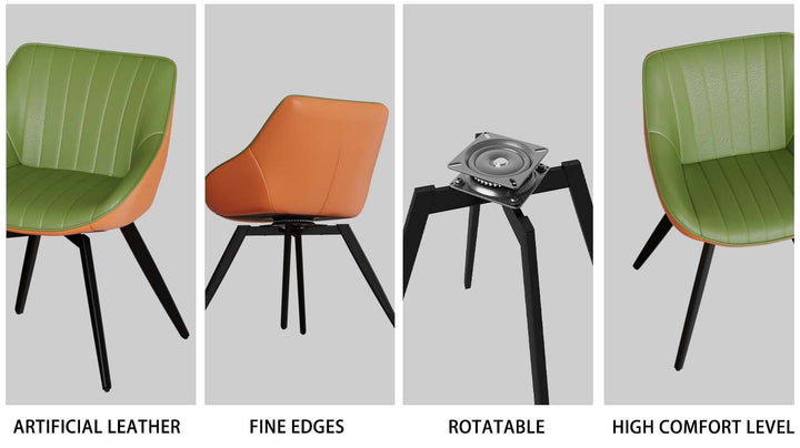 mid-century-modern-3-piece-round-tulip-dining-table-set-in-black-green