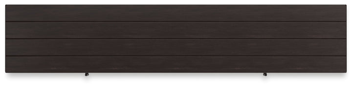 Darborn - 88" TV Stand With Electric Infrared Fireplace Insert - Gray / Brown