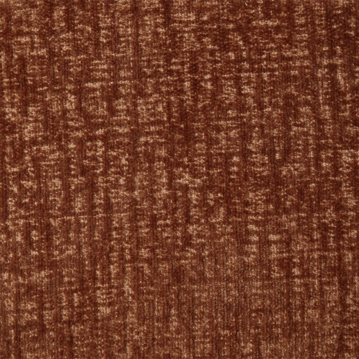 Carrick - Ottoman - Rust Brown Chenille