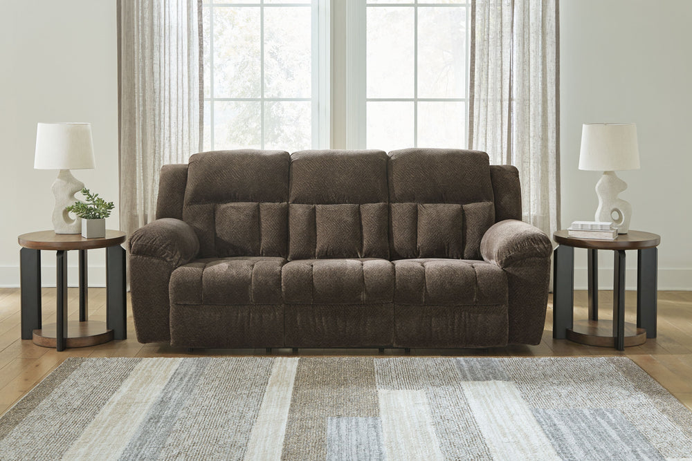 Frohn - Reclining Sofa - Chocolate