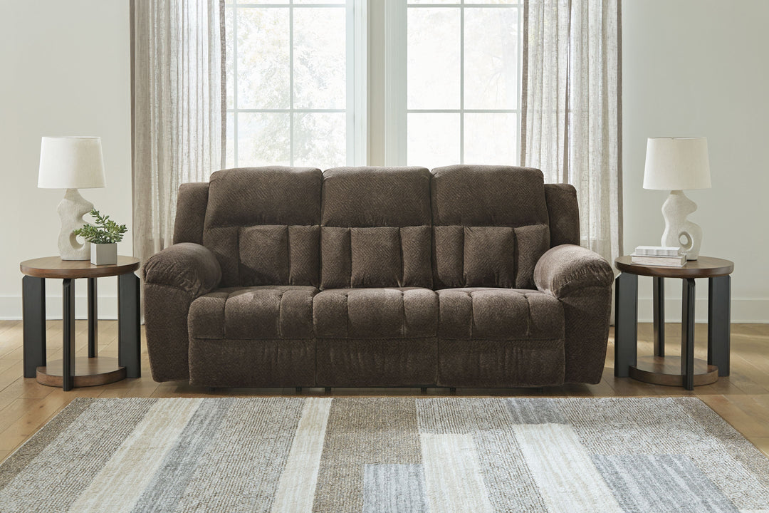 Frohn - Reclining Sofa - Chocolate