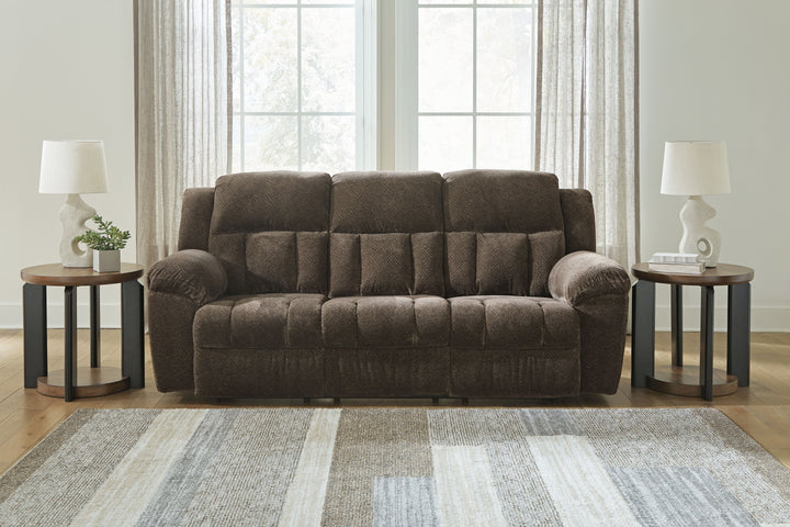 Frohn - Reclining Sofa - Chocolate