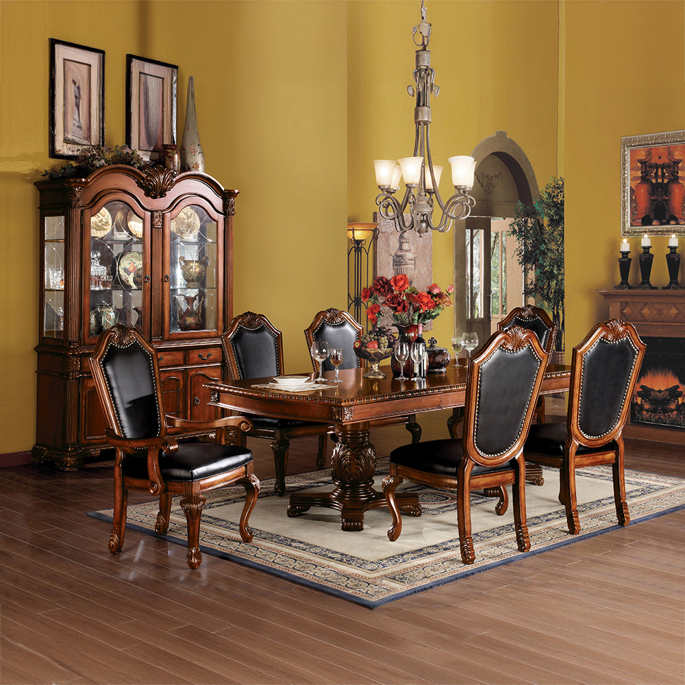 Chateau De Ville Dining Table in Cherry - lifestyle