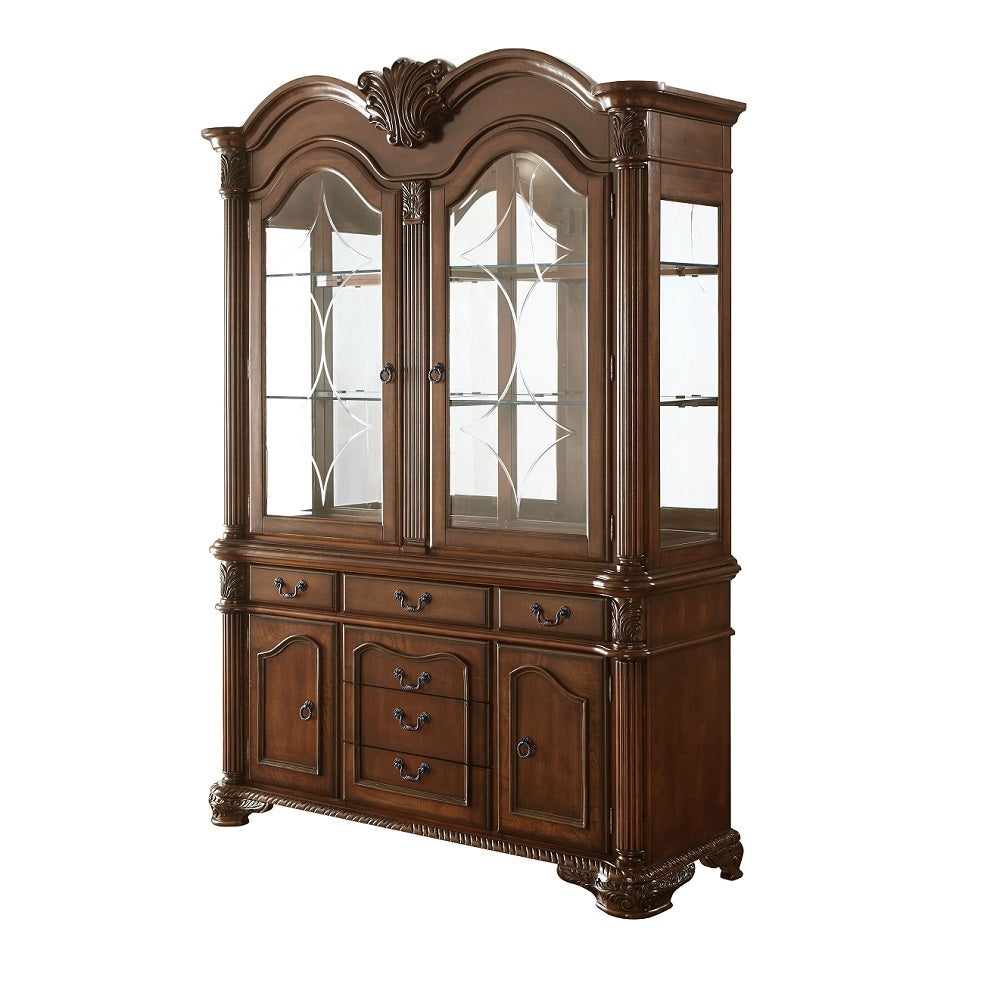 Chateau De Ville Buffet & Hutch in Cherry