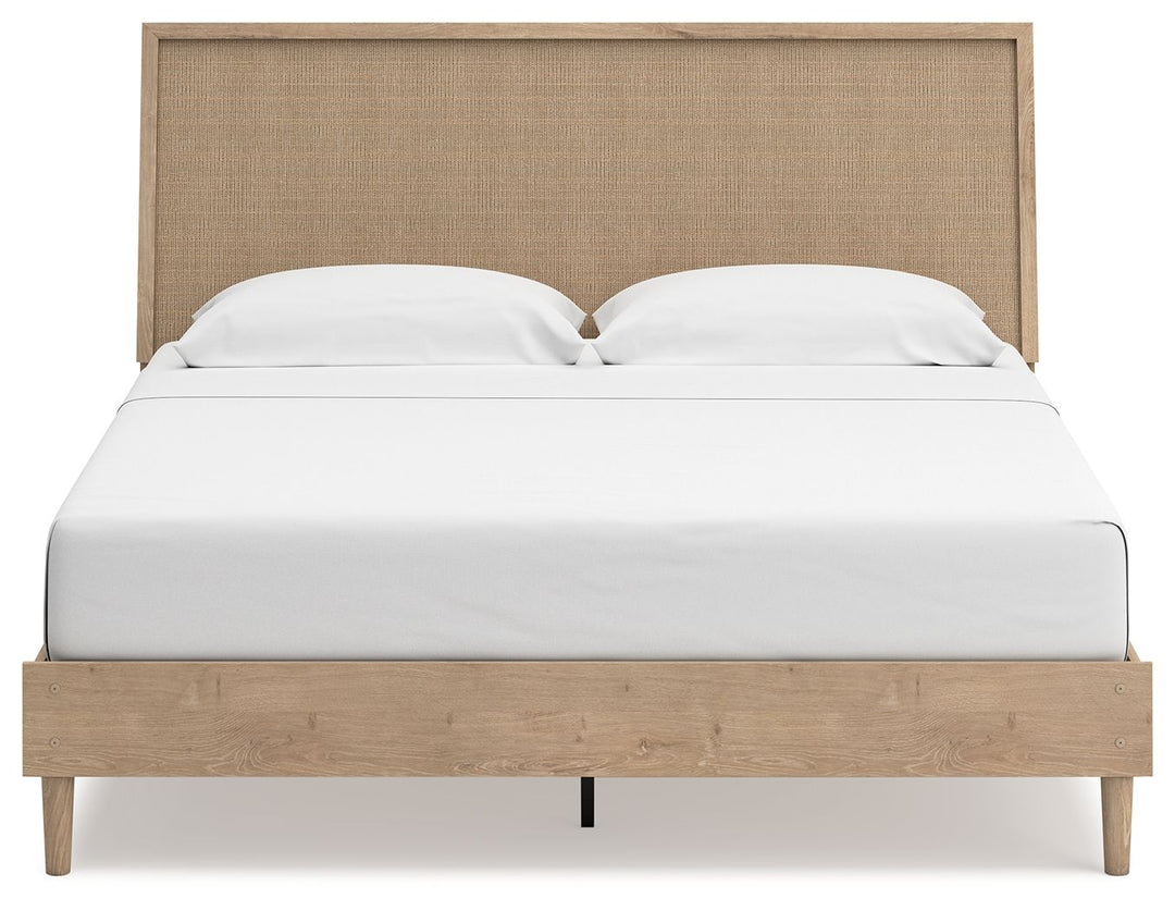Cielden - King Panel Bed - Two-tone by Ashley Furniture product image