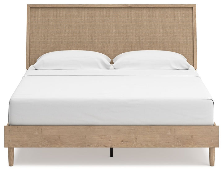 Cielden - King Panel Bed - Two-tone by Ashley Furniture product image
