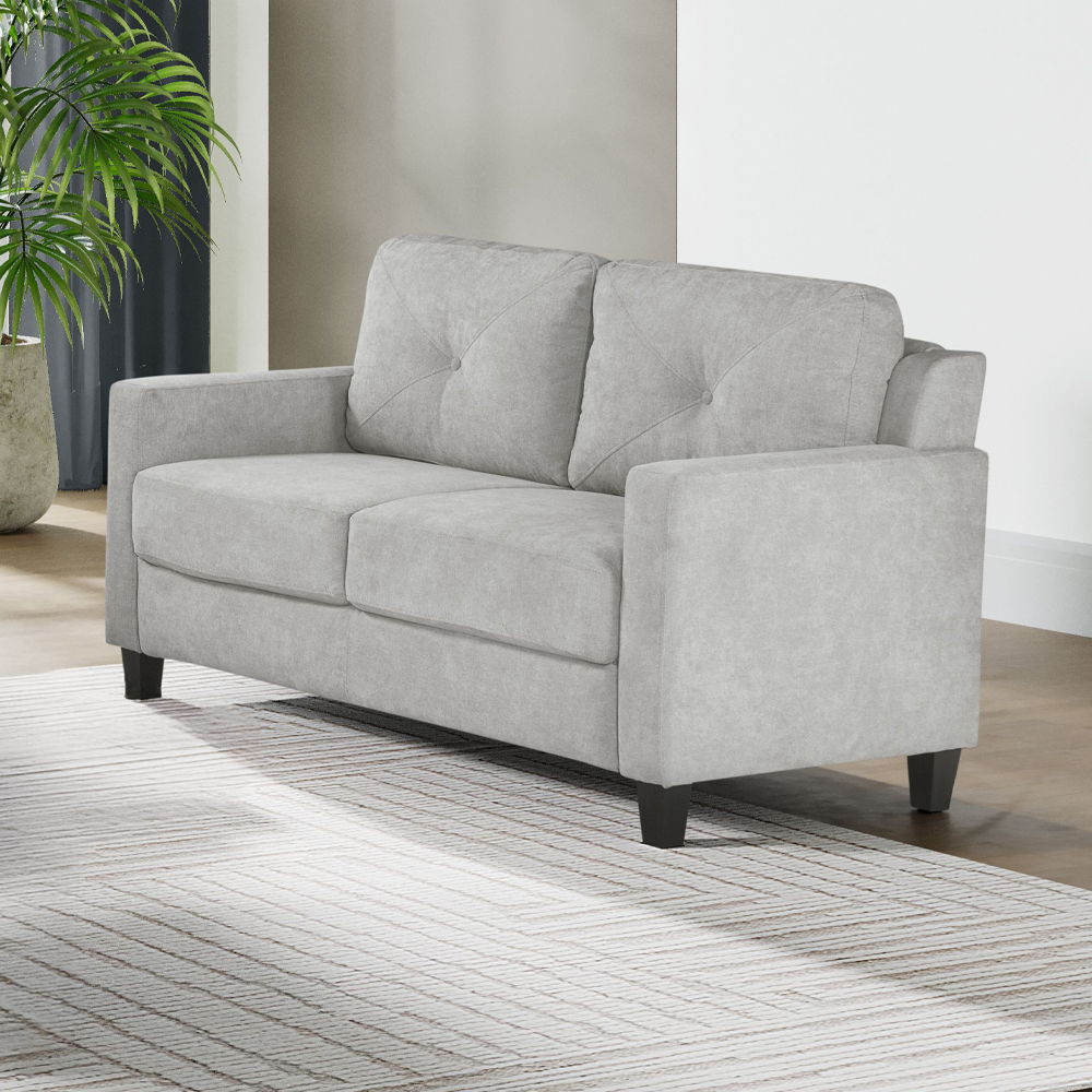 Horatio - Loveseat - Taupe Chenille