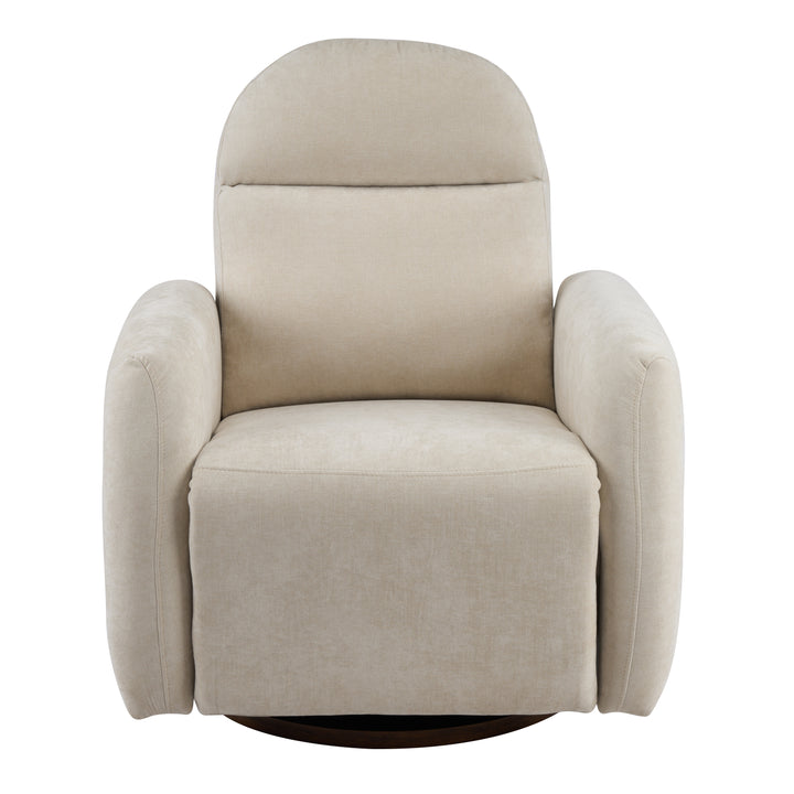 Swivel Glider Recliner Armchair – Beige