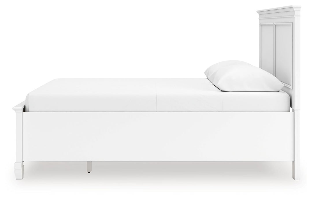 Fortman - Queen Panel Storage Bed - White by Ashley Furniture product image