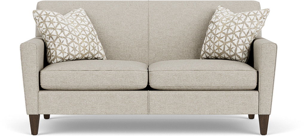 Digby 58" Fabric Sofa Light Gray