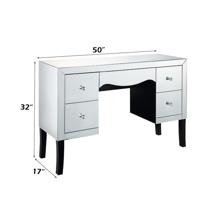 Dominic - Vanity Desk - Mirrored