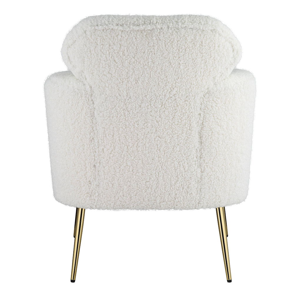 Connock - Accent Chair - White Teddy Sherpa
