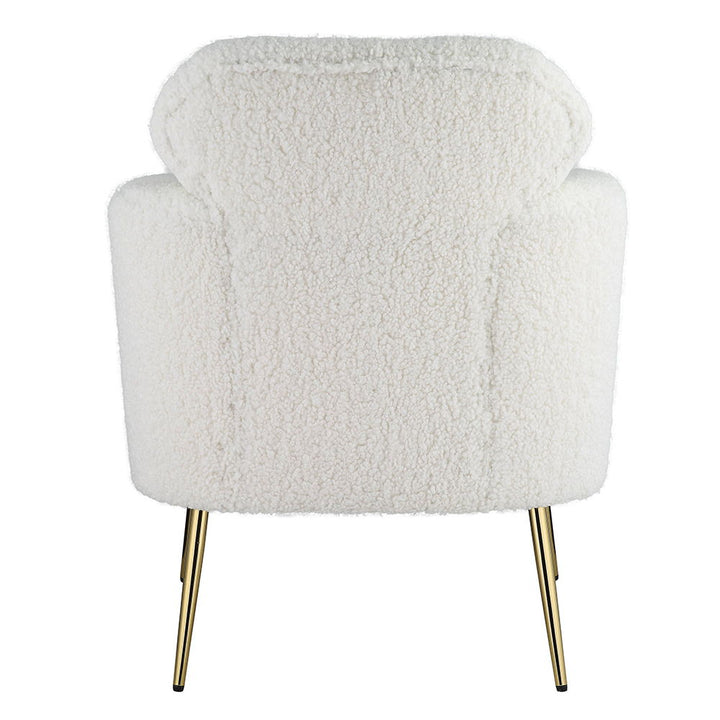 Connock - Accent Chair - White Teddy Sherpa