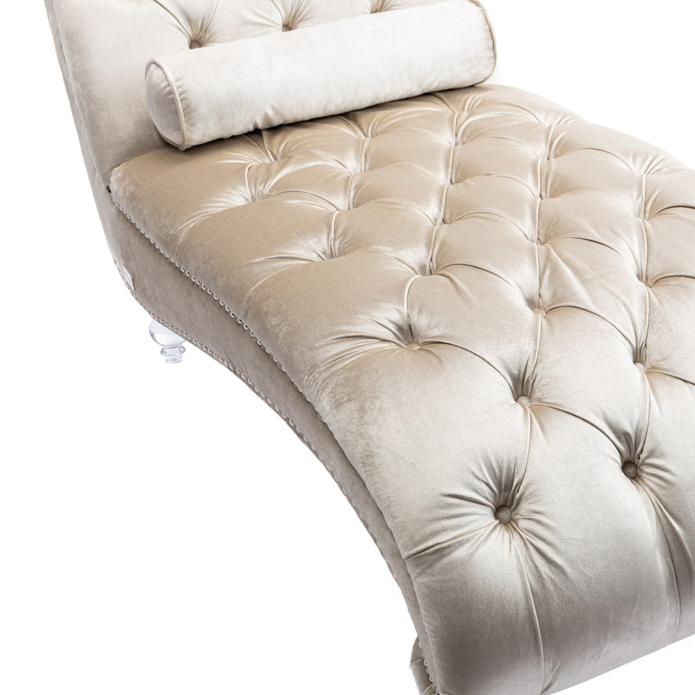 velvet-chaise-lounge-button-tufted-upholstered-chair-beige-velvet