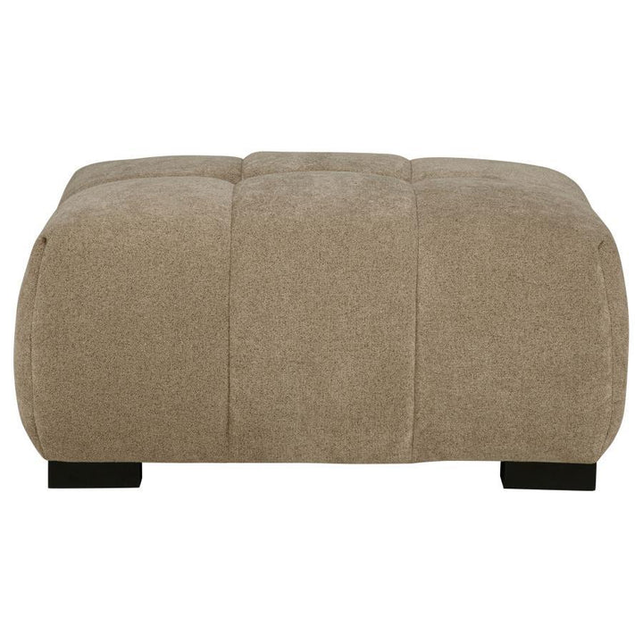 Octavia - Upholstered Rectangular Ottoman - Camel