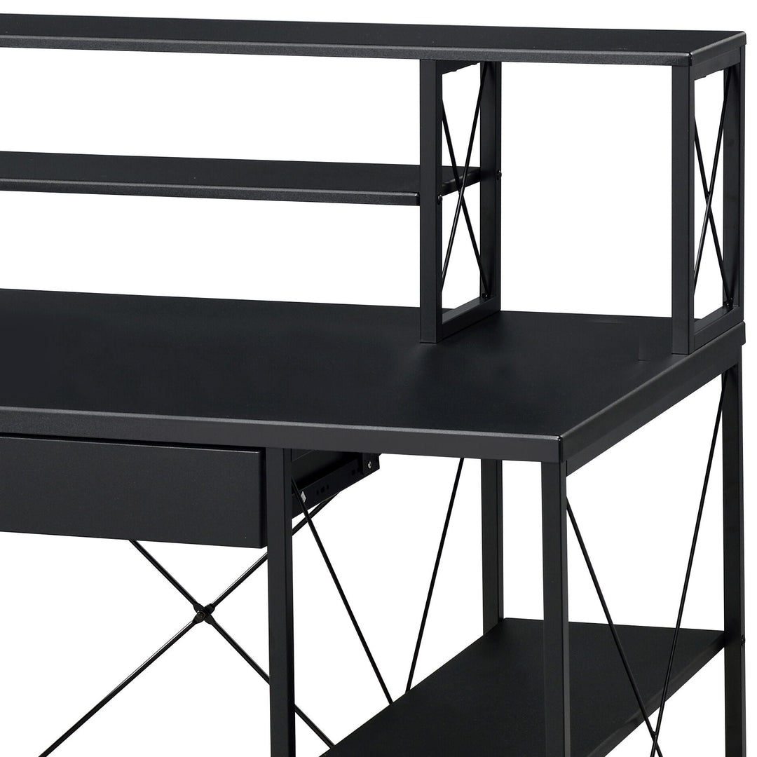 Amiel - All Purpose Writing Desk - Black