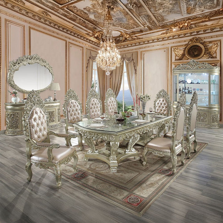 Sorina - Dining Table - Antique Gold