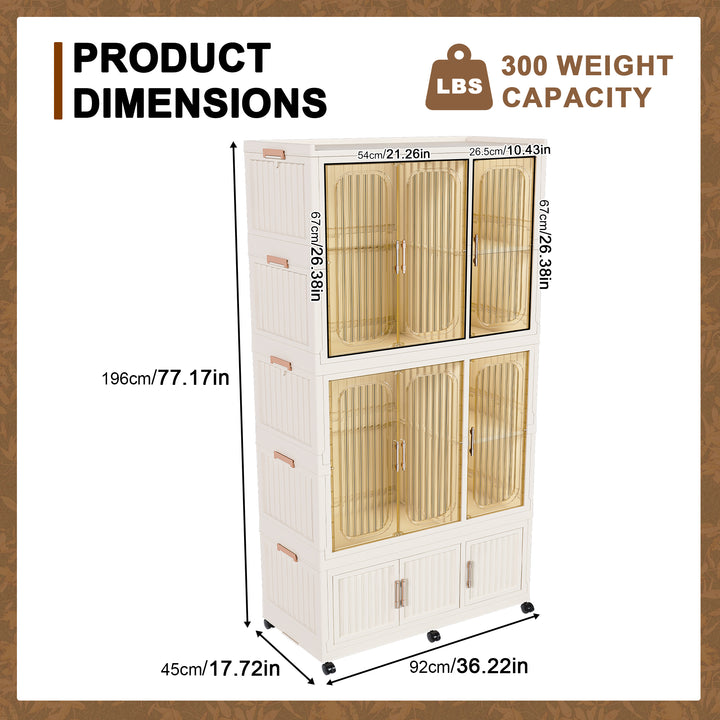 portable-wardrobe-closet-storage-organizer-for-clothes-clothes-dresser-9-magnetic-doors-9-cubes-2-hanging-rod-6-pcs-hangers-baby-wardrobe-storage-cabinet-white