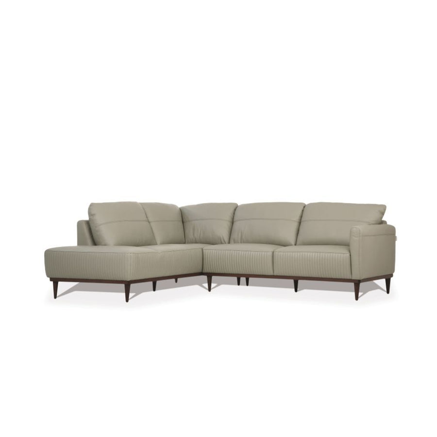 ACME Furniture Tampa 33" Sectional Sofa Airy Green Leather
