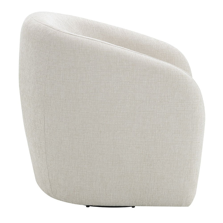 Etienne - Chair With Swivel - Beige Linen