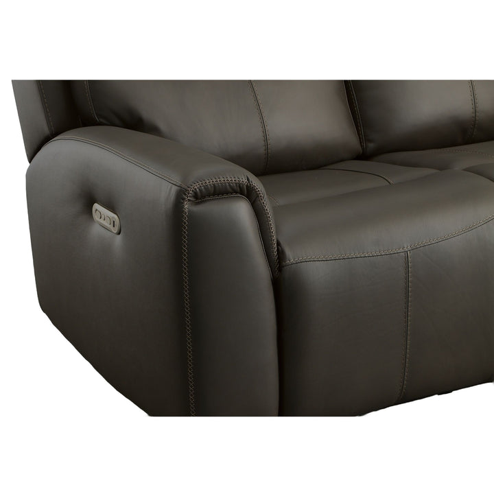 Flexsteel 1828-62PH-00970 Jarvis  Power Reclining Sofa With Power Headrests  Mica